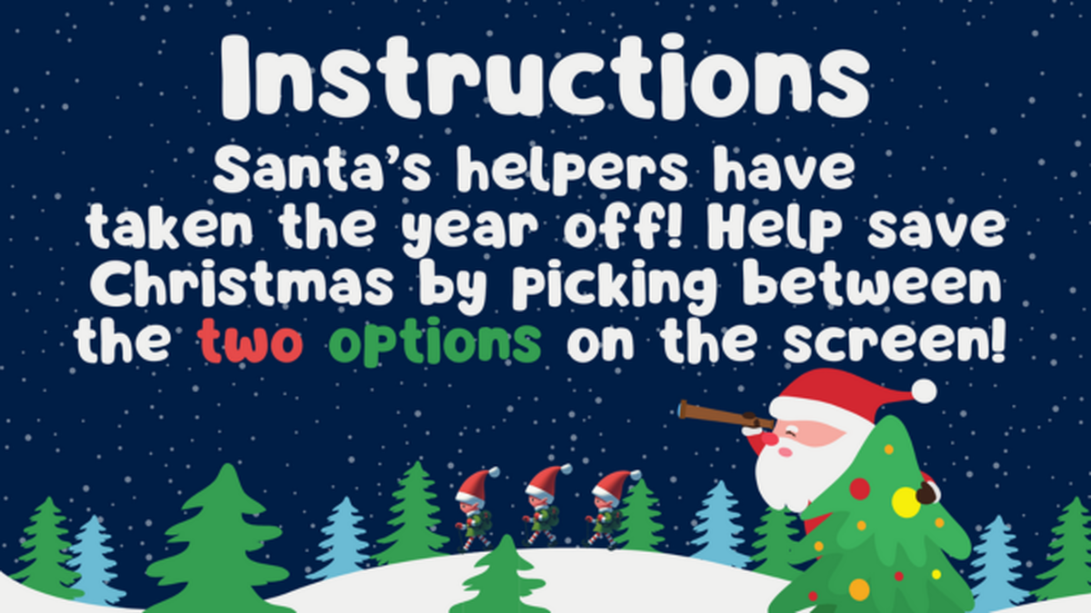 Would You Rather: Santa's Helpers image number null